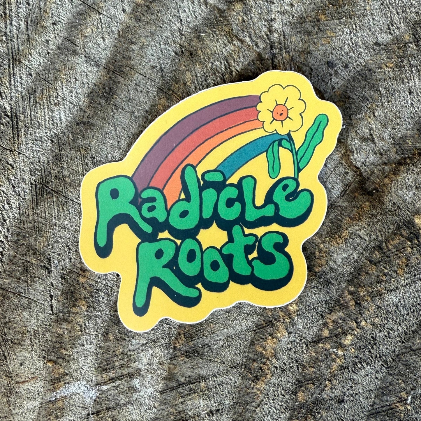 Radicle Roots Farm Sticker