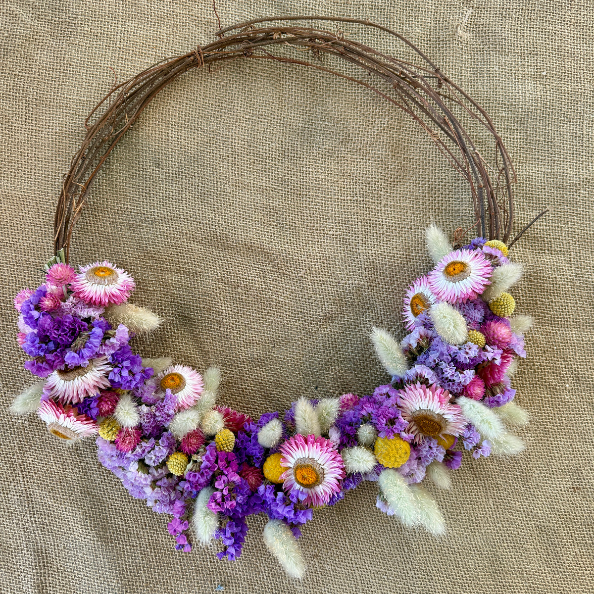 Everlasting Flower Wreath - 9