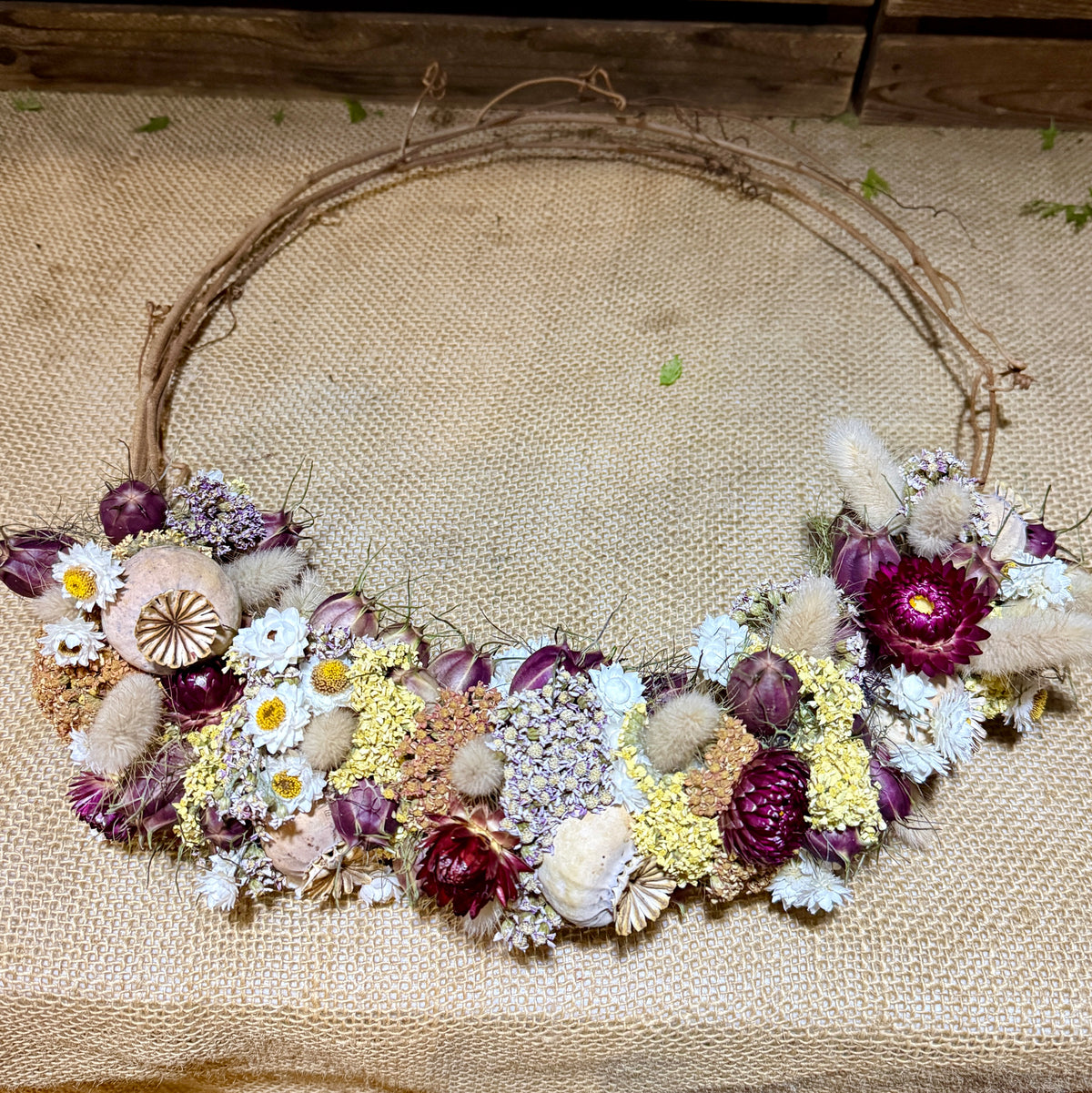 Everlasting Flower Wreath - 11