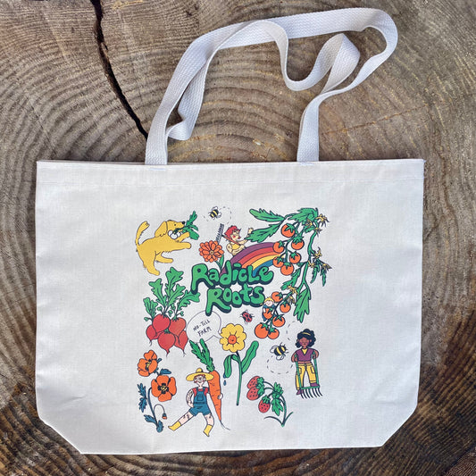 Radicle Roots Farm Tote Bag