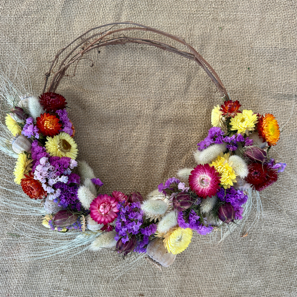 Everlasting Flower Wreath - 6