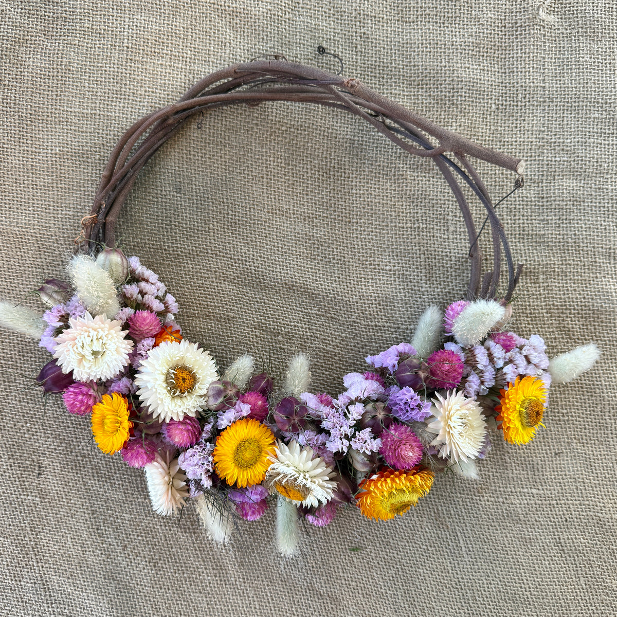 Everlasting Flower Wreath - 10