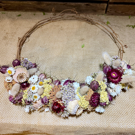 Everlasting Flower Wreath - 11