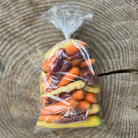 Carrots: Bulk Rainbow - 4 lb. Bag